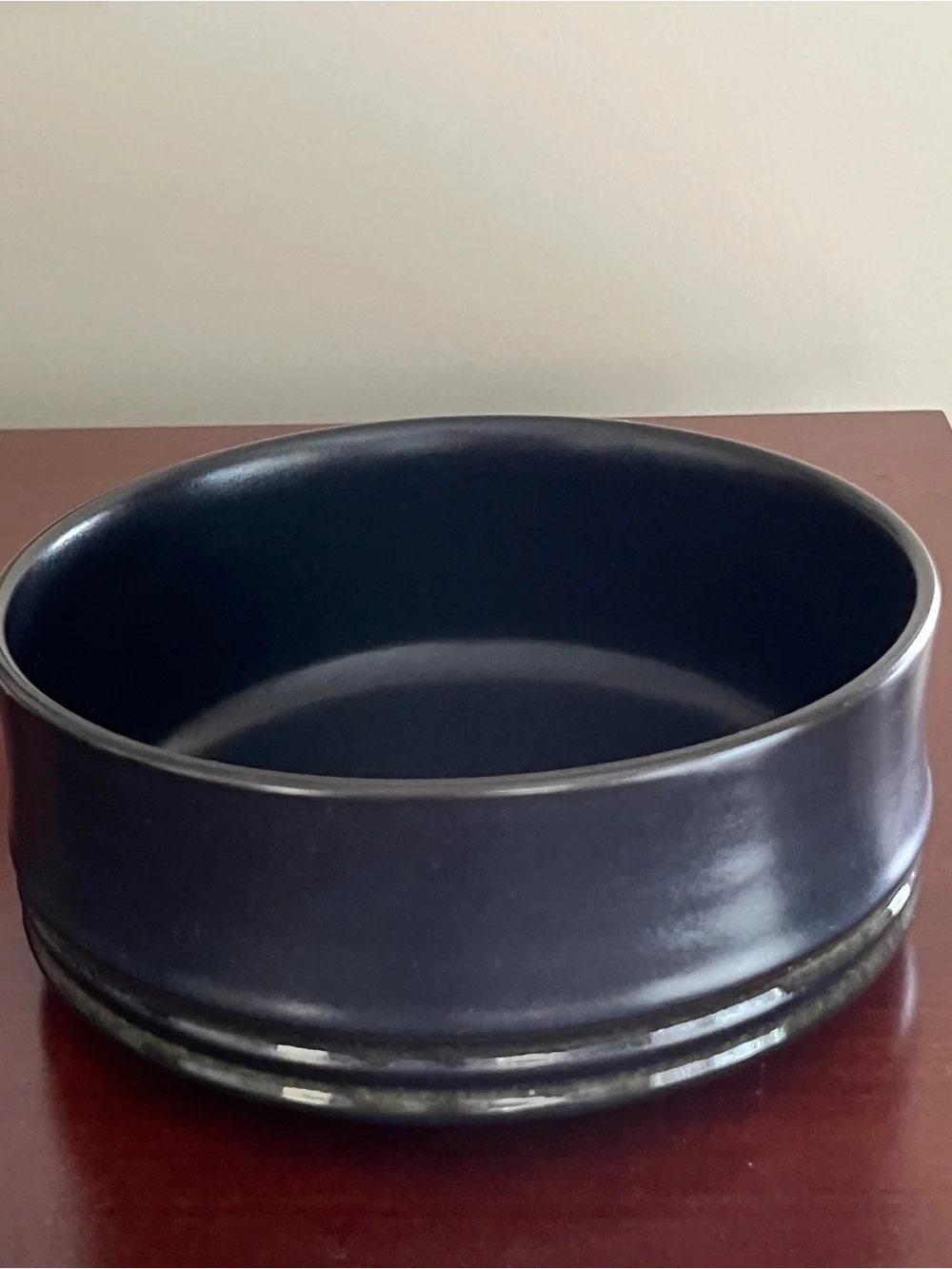 Vintage Denby Bokara / Kismet Blue Vegetable Tureen Serving Bowl Langley England